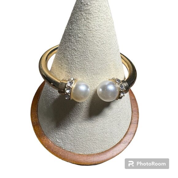 INC International Concepts rose pearl hinge duo bracelets NWT - Picture 2 of 5